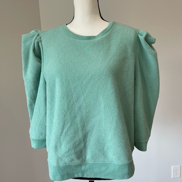 A.N.A a new approach XXL Petite puff flounce short sleeve sweatshirt type NWT - Picture 12 of 12